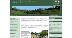 Desktop Screenshot of braidburnvalleypark.org.uk